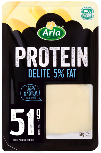 Protein Delite 5% Τυρί Σε Φετές