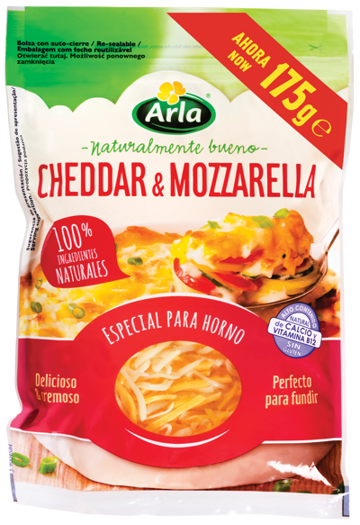 Arla® Cheddar & Mozzarella Shredded