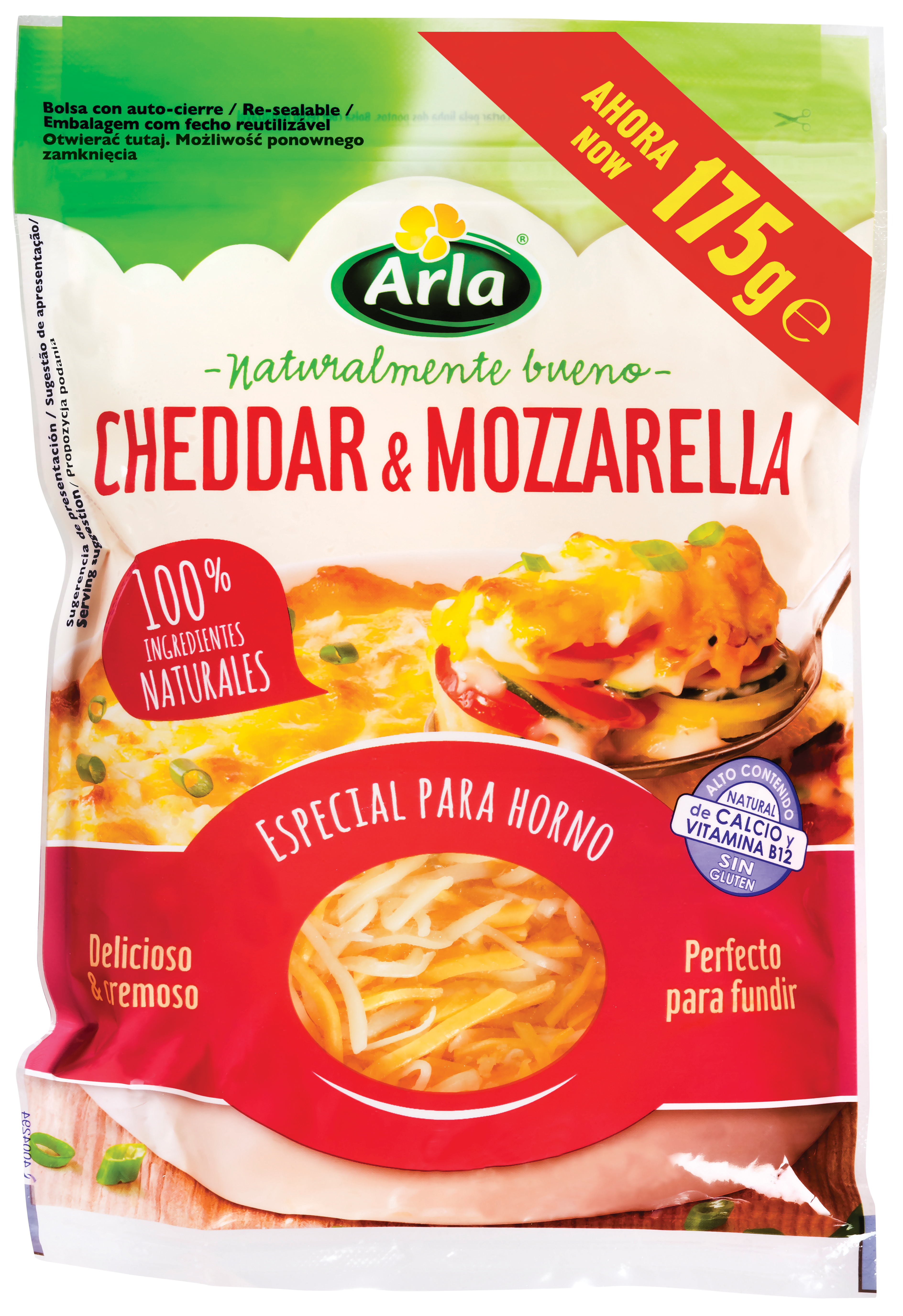 Arla® Arla® Cheddar & Mozzarella Shredded 150 gr